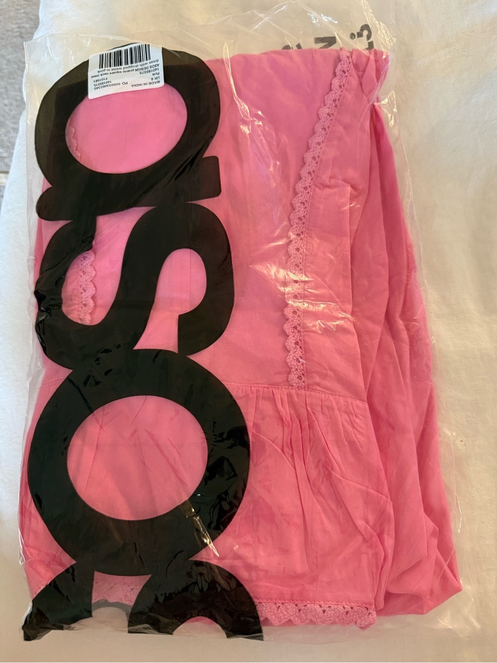 Pink Square-Neck Sundress - Picture 4 of 4